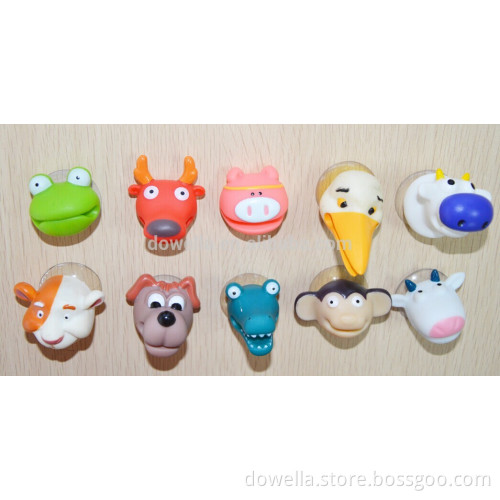 Plastic animal toothbrush holder